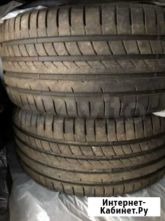 Резина R-20, перед 255-35, зад 275-35, Goodyear Ea Великие Луки - изображение 1