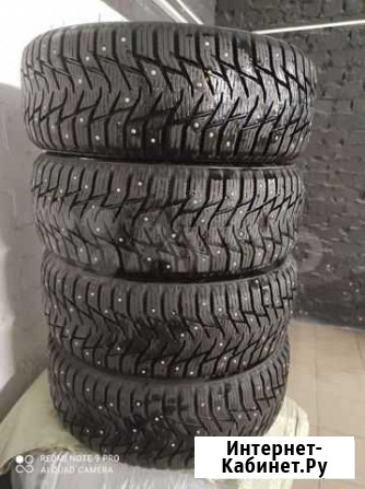 Новый комплект зимней шипованной резины 185/55 R15 Ярославль - изображение 1