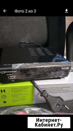 Ресивер эфирный цифровой DVB-T2 HD Барнаул - изображение 1