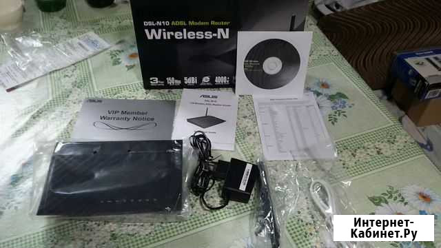 Роутер adsl модем asus DSL-N10 состояние нового Волгоград - изображение 1