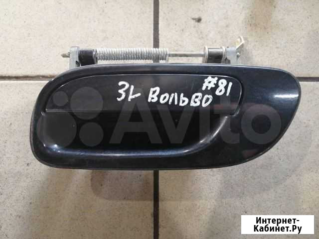 Ручка двери внешняя задняя левая Volvo Вольво S60 Казань - изображение 1