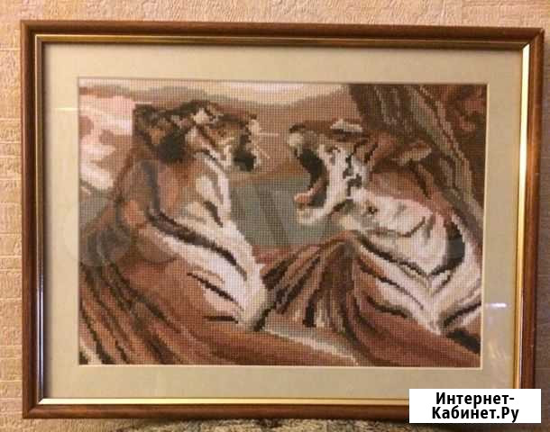 Картина вышитая крестом Юрга - изображение 1