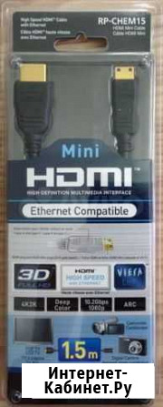 Кабель Panasonic hdmi-minihdmi 1.5м Казань - изображение 1