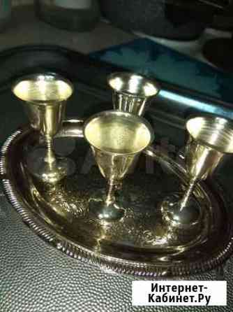 Рюмочки с подносом Новосибирск