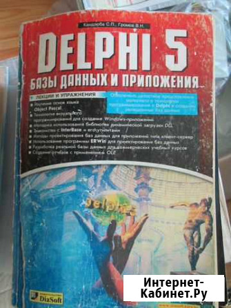 Delphi 5. Базы данных и приложения Владимир - изображение 1