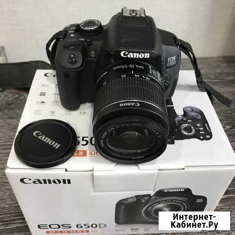 Canon EOS 650D kit/EF-S 18-55 mm Черногорск - изображение 1