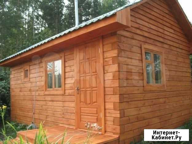 Сруб. баня 6x4 с кровлей Красноярск - изображение 1