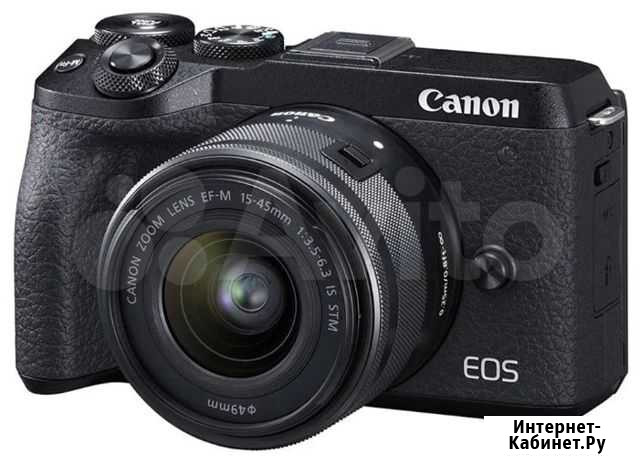 Canon EOS M6 Mark II Kit 15-45 IS STM Иркутск - изображение 1
