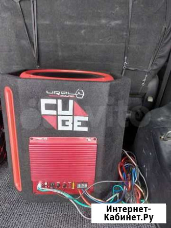 Активный автомобильный сабвуфер ural AS-D12.A cube Улан-Удэ - изображение 1