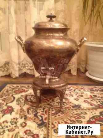 Самовар мельхиоровый Астрахань