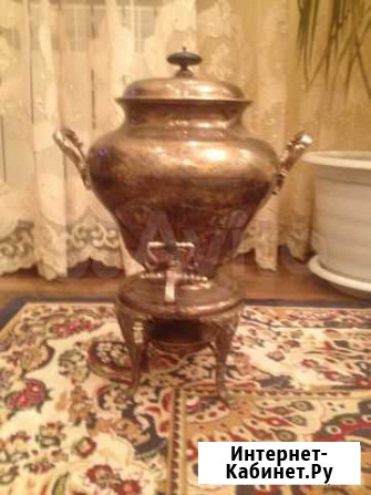 Самовар мельхиоровый Астрахань - изображение 1