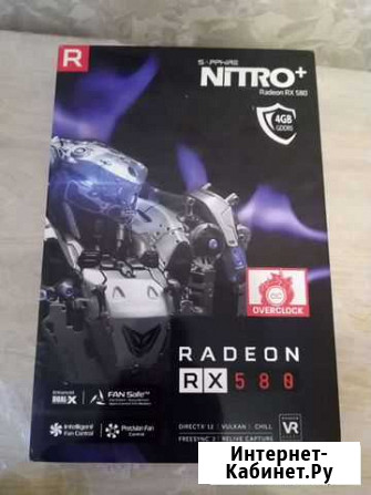 Видео карта. Сапфир нитро + Rx580, 4гб Ульяновск - изображение 1