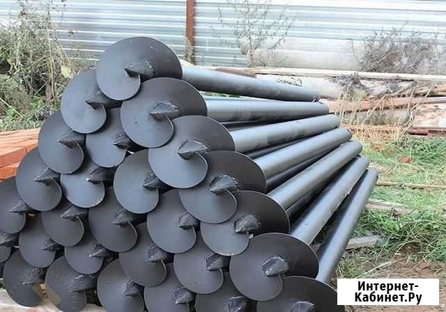 Сваи винтовые фундамент монтаж металл обвязка Новосибирск - изображение 1