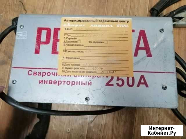 Сварочный аппарат ресанта саи 250а Улан-Удэ - изображение 1