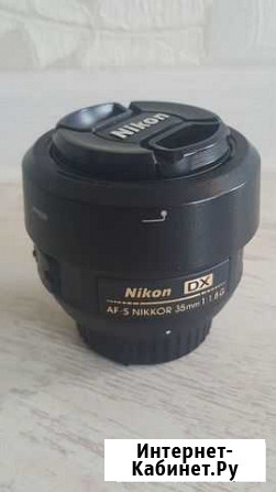 Объектив nikon 35 mm f1.8 dx Березовский - изображение 1