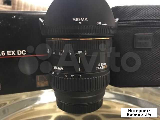 Sigma AF 10-20mm f/4-5.6 EX Sony A.Minolta.Коробка Санкт-Петербург - изображение 1