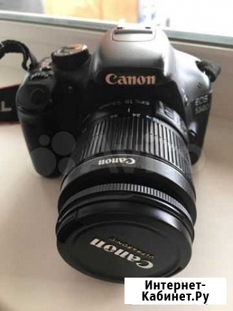 Зеркальный фотоаппарат Canon 550D + kit18-55 Новосибирск - изображение 1