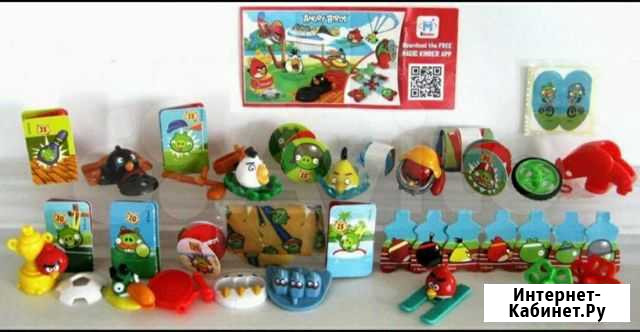 Angry Birds, киндер сюрприз, серия Москва - изображение 1