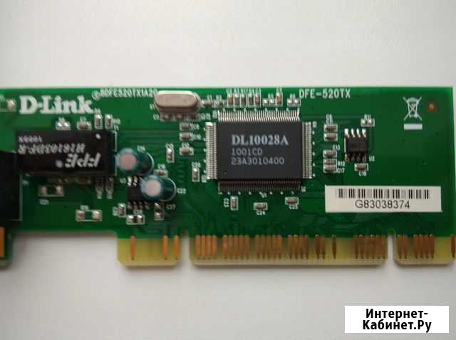 Сетевая карта D-Link DFE-520TX Оренбург - изображение 1