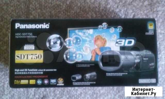 3 D съемка Видеокамера Panasonic HDC-SDT750 Уфа - изображение 1
