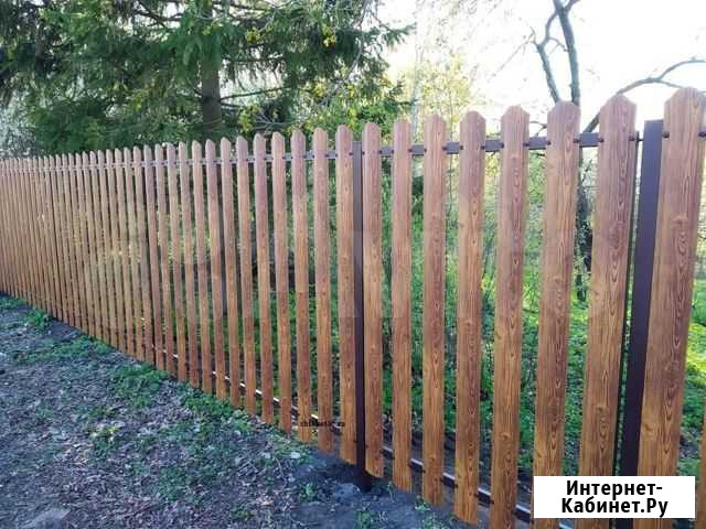 Евроштакетник под дерево от производителя Курск - изображение 1