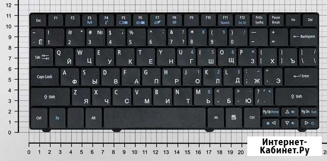 Клавиатура для Acer Aspire 1830T 1825 черная Москва - изображение 1
