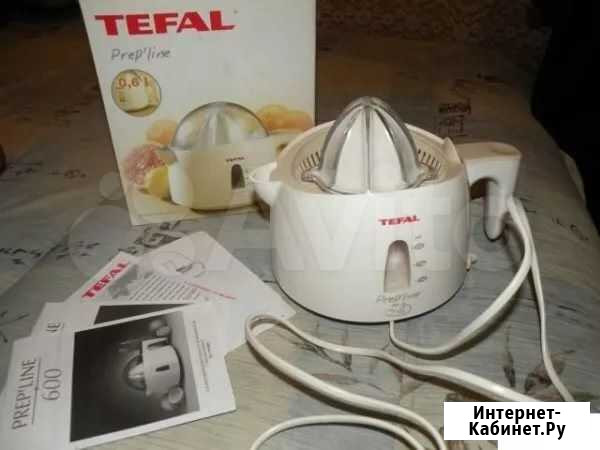 Соковыжималка для цитрусовых Tefal Prepline Красногорск - изображение 1