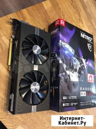 Sapphire nitro+ rx580 8gb Хабаровск - изображение 1