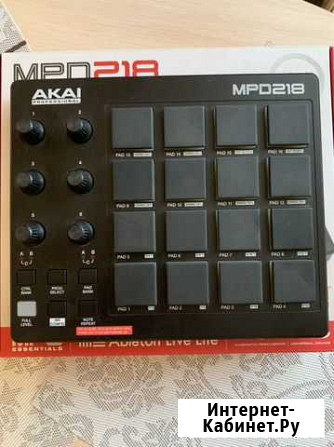 Midi контроллер akai PRO MPD218 Северодвинск - изображение 1