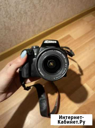 Зеркальный фотоаппарат canon 1000d Щёлково - изображение 1