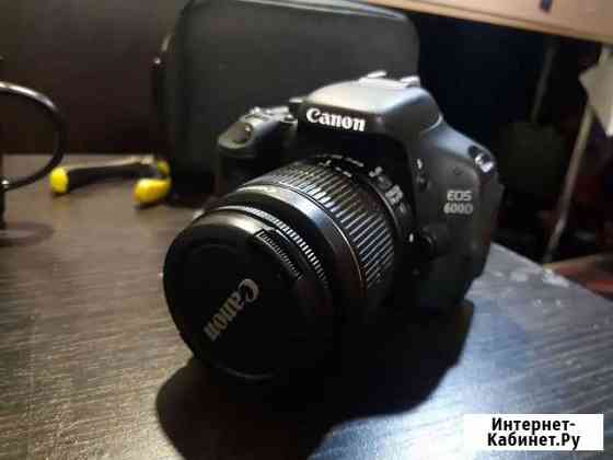 Зеркальный фотоаппарат canon 600d Нижний Тагил