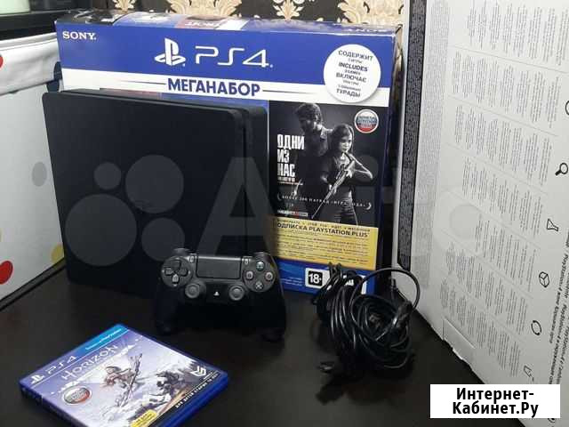 Sony playstation 4 PS4 slim 1 Tb Краснодар - изображение 1