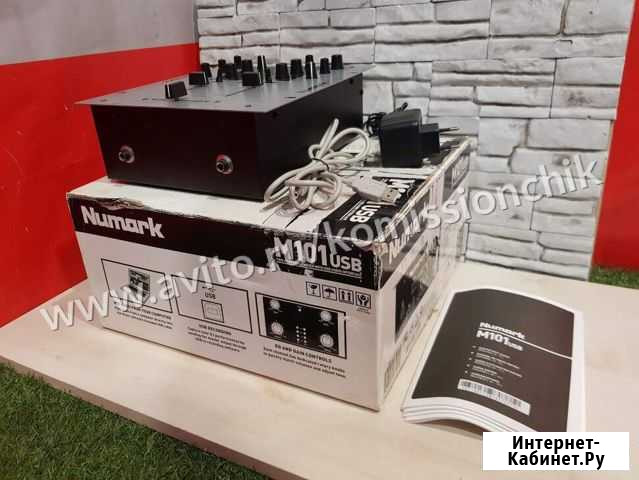 Диджей Микшер Numark M101usb Коробка Челябинск - изображение 1