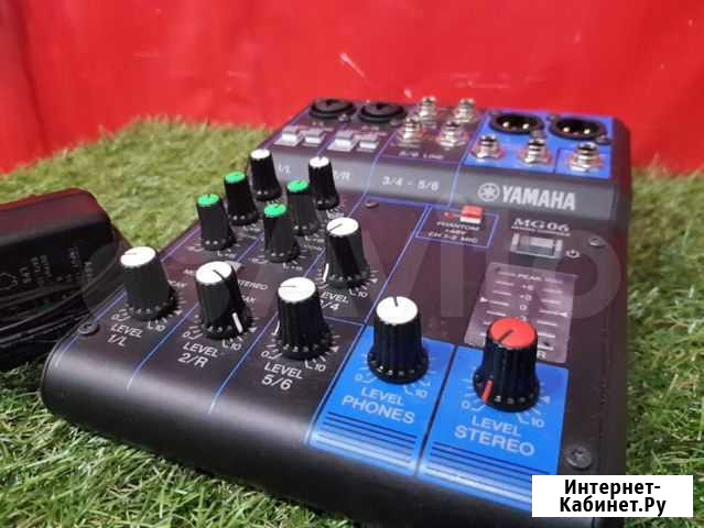 Микшерный Пульт Yamaha MG06 Отличное Состояние Челябинск - изображение 1