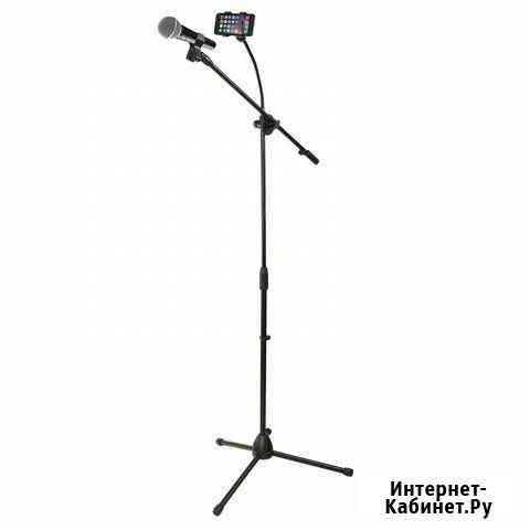 Стойка микрофонная dekko jr-504bk новая Москва
