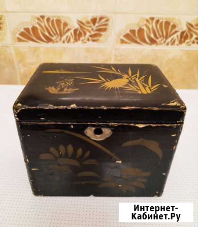 Старинная чайная шкатулка 19 века Владимир - изображение 1