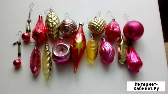 Продам новогодние старинные игрушки Сызрань - изображение 1