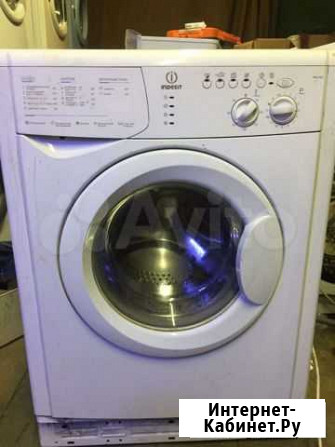 Стиральная машина бу indesit 4,5 кг Иркутск - изображение 1
