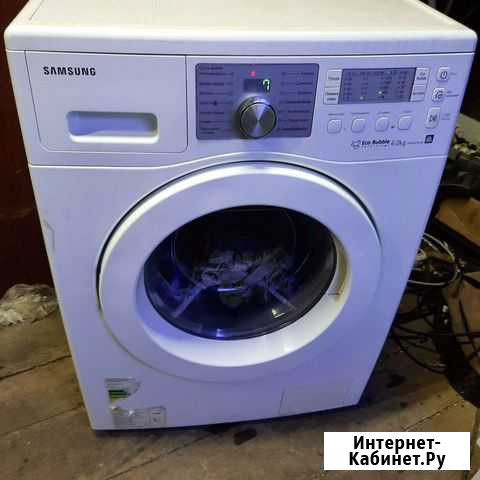 Стиральная машина Samsung eco bubble 6 кг Иркутск - изображение 1