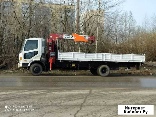 Грузоперевозки кран-борт манипулятор Пермь - изображение 1