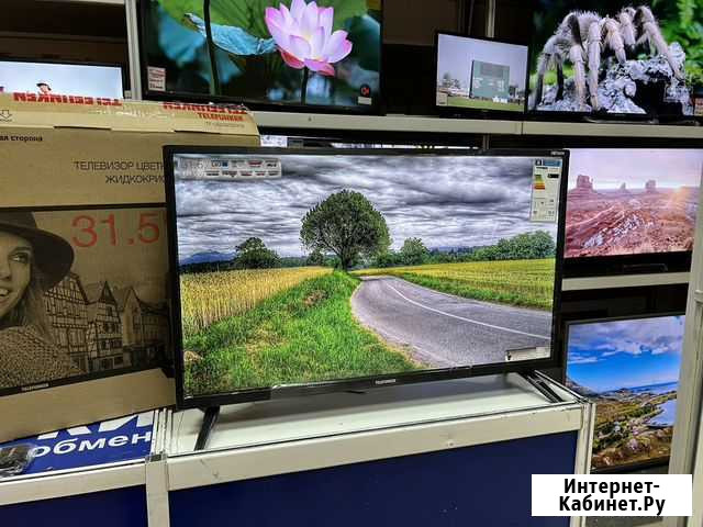 Новый 32 (81 см) Telefunken TF-LED32S03T2 Новосибирск - изображение 1