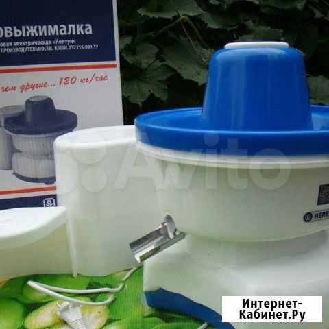 Соковыжималка Нептун-Кажи 332 (120 - 180 кг/час) Уфа - изображение 1