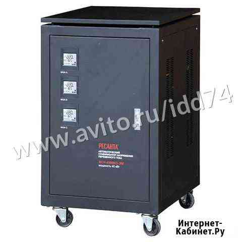 Стабилизатор трехфазный асн- 45000/3 Ресанта Челябинск