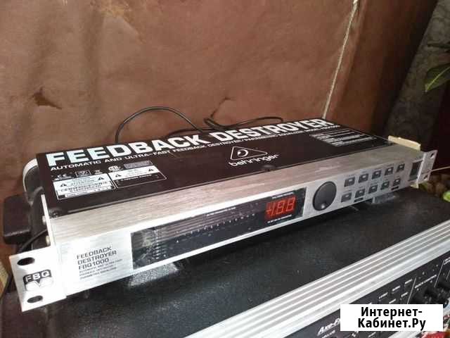 Behringer FBQ1000 feedback destroyer Барнаул - изображение 1