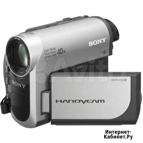 Видеокамера Sony Handycam dcr-hc38 c оптикой 40х Липецк - изображение 1