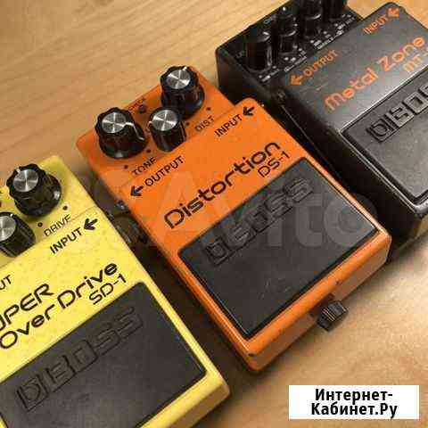 Примочки Boss metal zone MT-2 + Overdrive SD-1 Санкт-Петербург