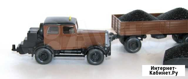 Автопоезд Hanomag ST100 1/87 H0 пр-во Wiking Саратов - изображение 1