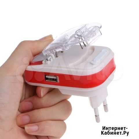 Зарядное устройство универсальное лягушка LCD USB Москва - изображение 1