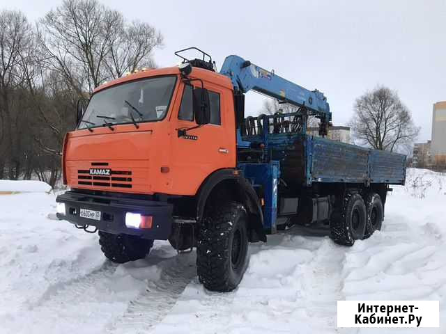 Услуги манипулятора 7т вездеход с вышкой Брянск - изображение 1