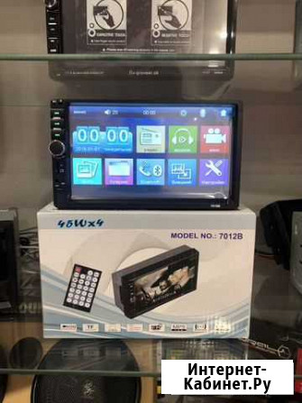 Магнитола 2DIN 7012B с Bluetooth + Установка Бийск - изображение 1